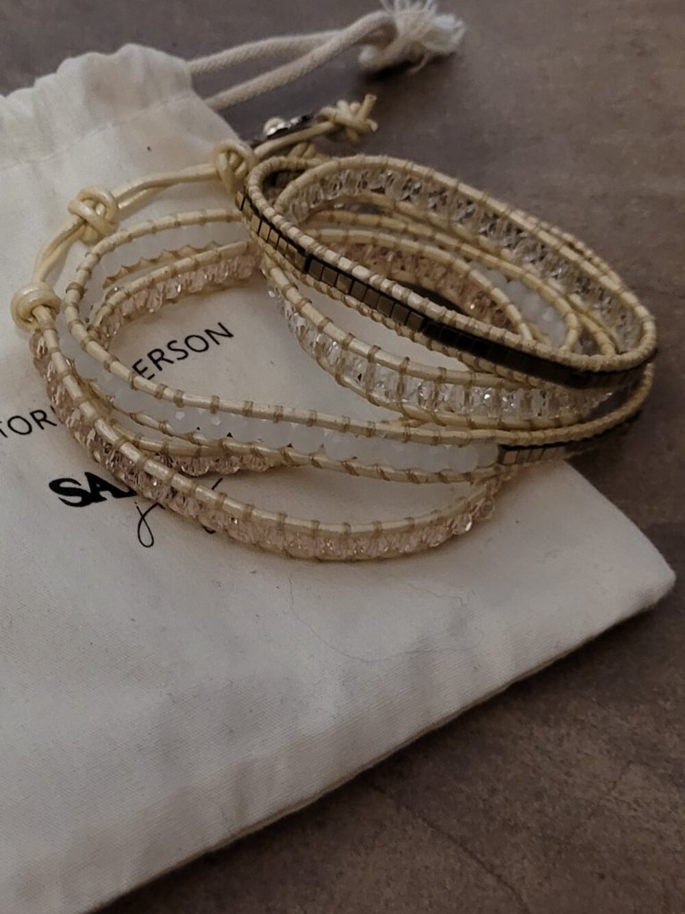 Victoria Emerson Mixed Beaded Wrap Bracelet